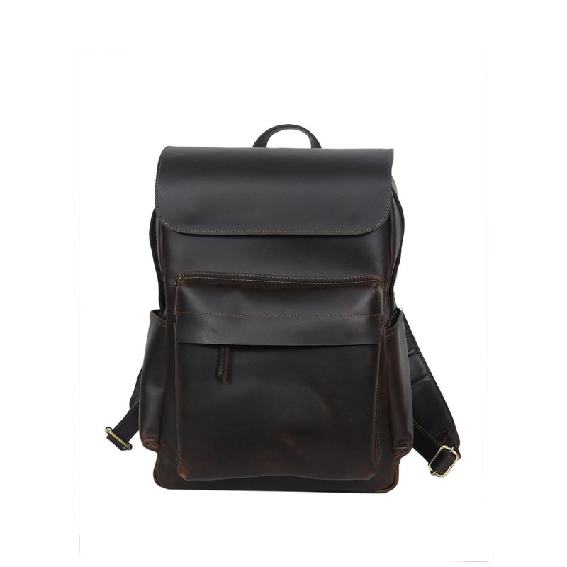 Celtic Unisex Brown YokeStyle Fashion Backpack Smart  Stylish and Spacious