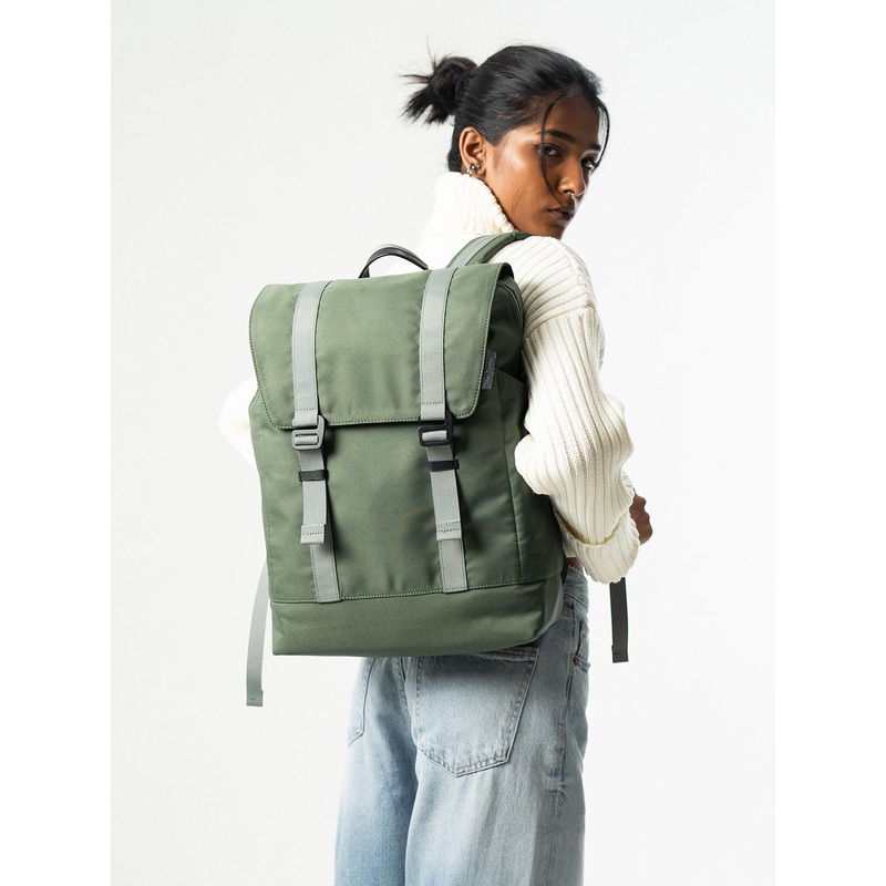 DailyObjects Kelp Recycled Taiga Laptop Backpack