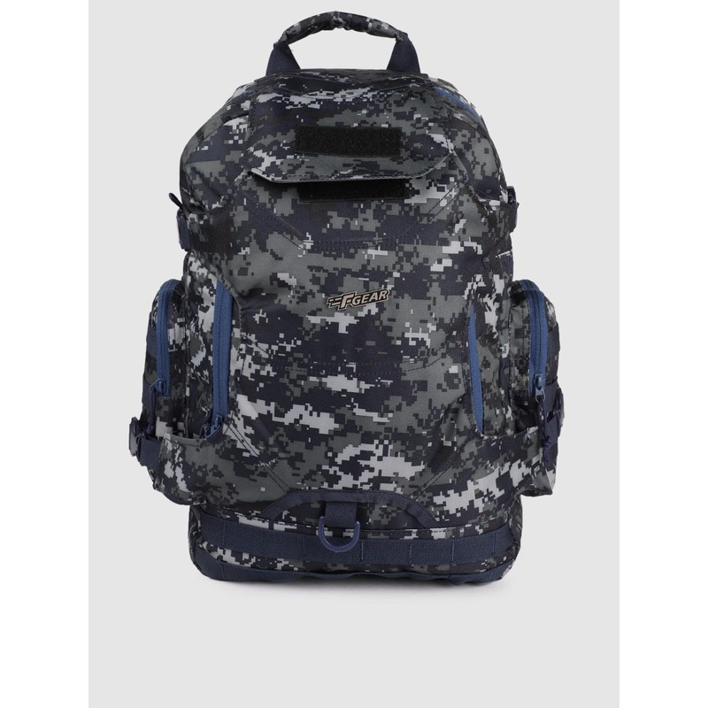 F Gear Unisex Blue & Grey Military Ambush Marpat  Backpack