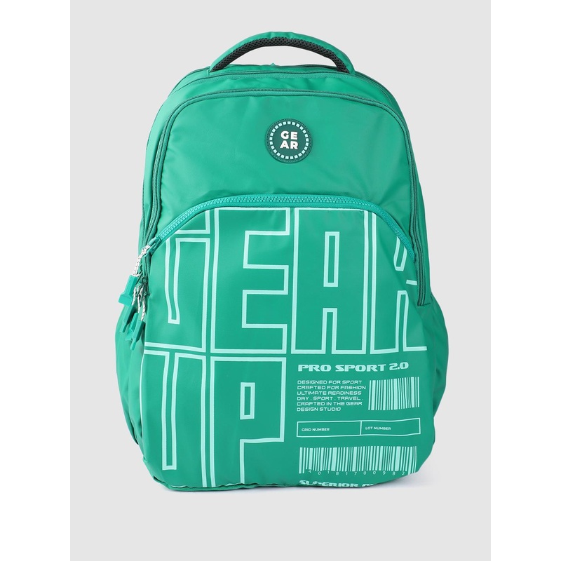 Gear Unisex Typography Printed Backpack 38L