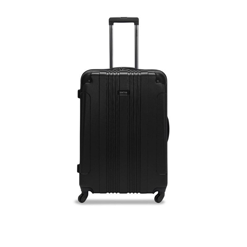Kenneth Cole Textured Hard Sided Large Trolley Suitcase