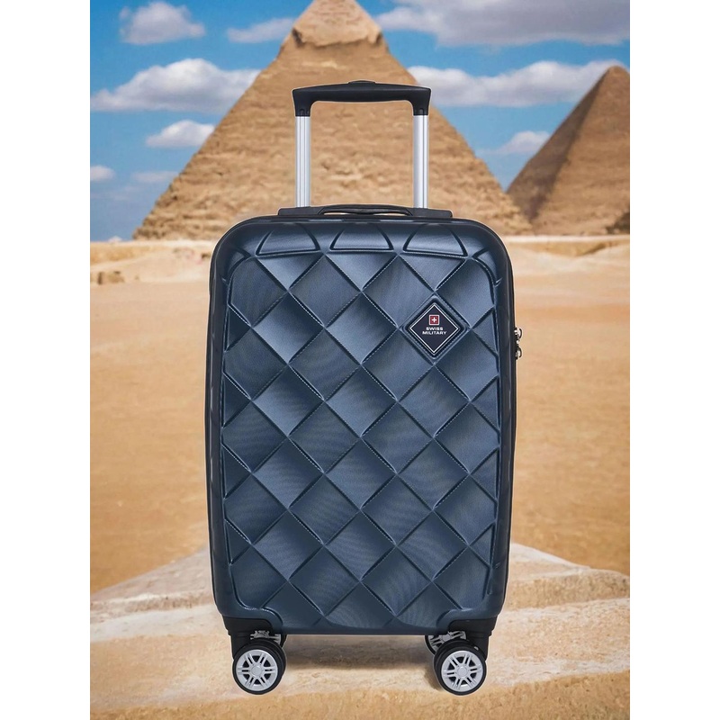 SWISS MILITARY JUPITOR Textured Hard-Sided Cabin Trolley Bag