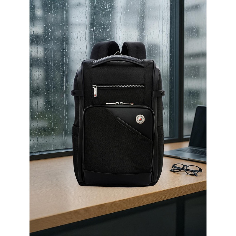 SWISS MILITARY Unisex Backpack with USB Charging Port