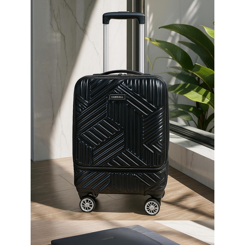 CARRIALL Trail Textured Hard-Sided Cabin Trolley Suitcase