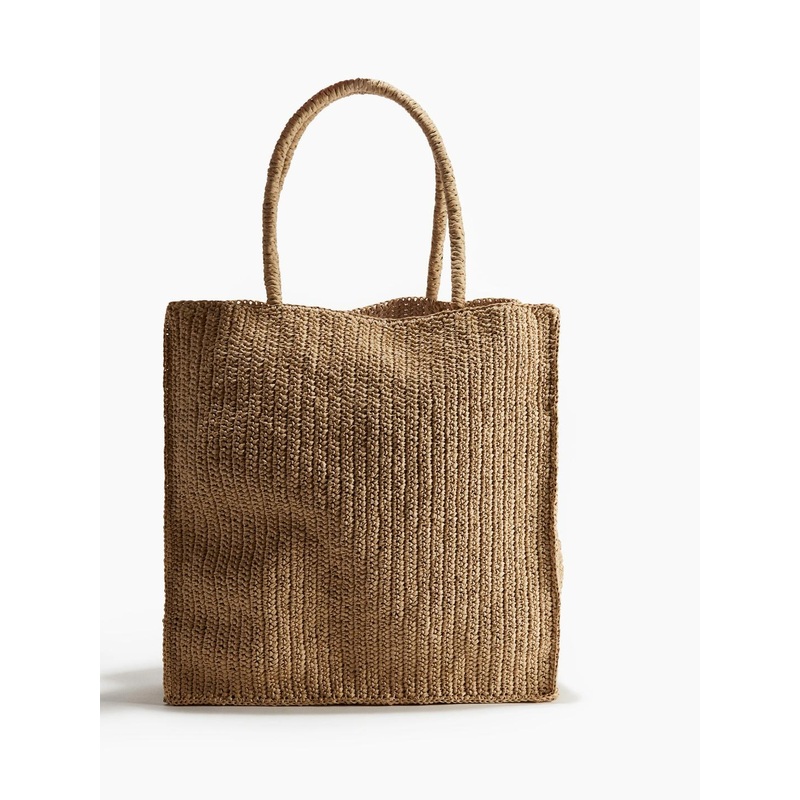 H&M Straw Shopper