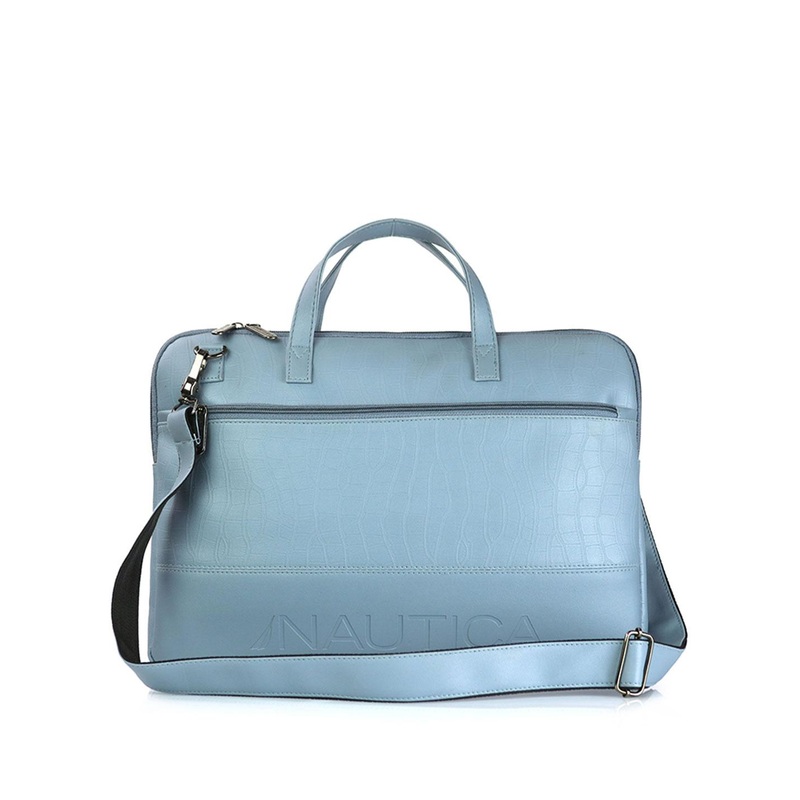 Nautica Unisex Textured Laptop Bag