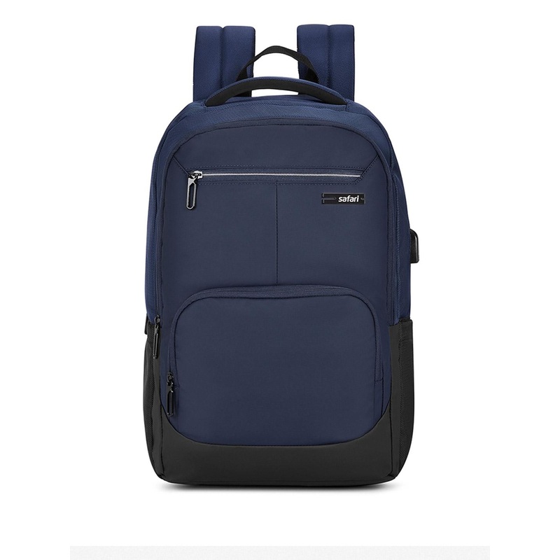 Safari Unisex Laptop Backpack Bag With USB Charging Port