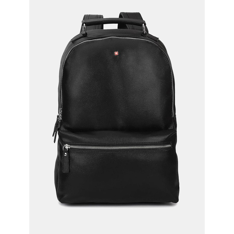 SWISS MILITARY Unisex PU Laptop Backpack