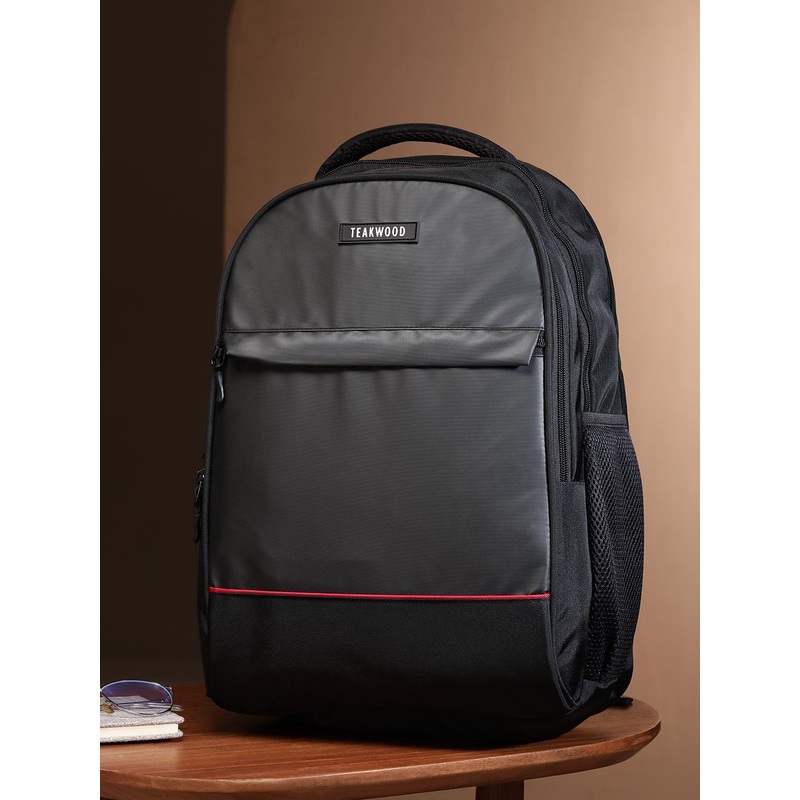 Teakwood Leathers Unisex Laptop Compartment – 18 inch Backpack With Rain Cover