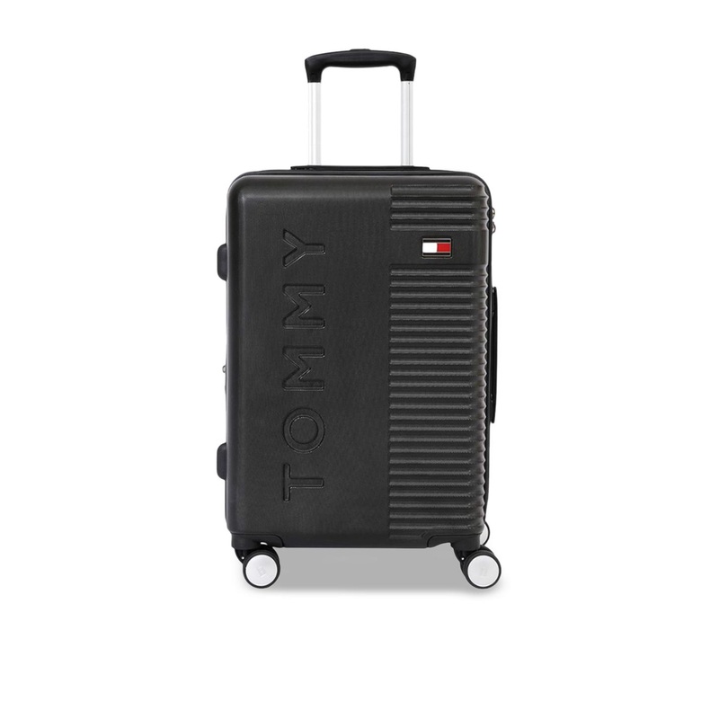 Tommy Hilfiger Rockfill Cabin Expander Hard Luggage Trolley Bag