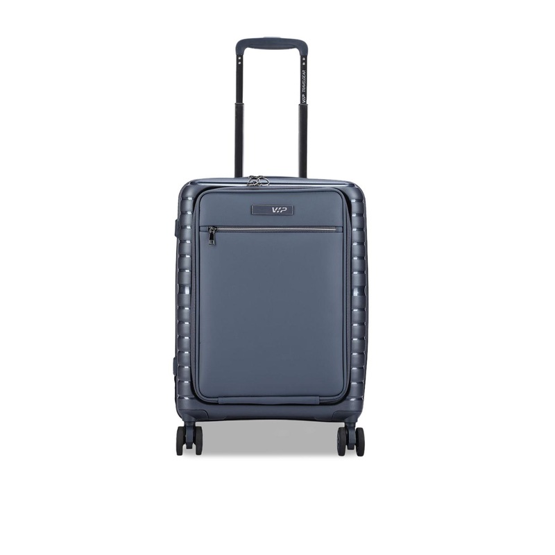 VIP Aer Plus Textured Hard-Sided Cabin Trolley Bag- 56cm