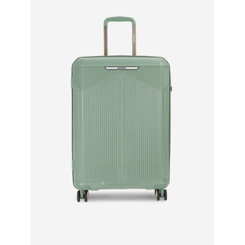 Wildcraft Zeus Textured Hard-Sided Medium Trolley Duffle Bag