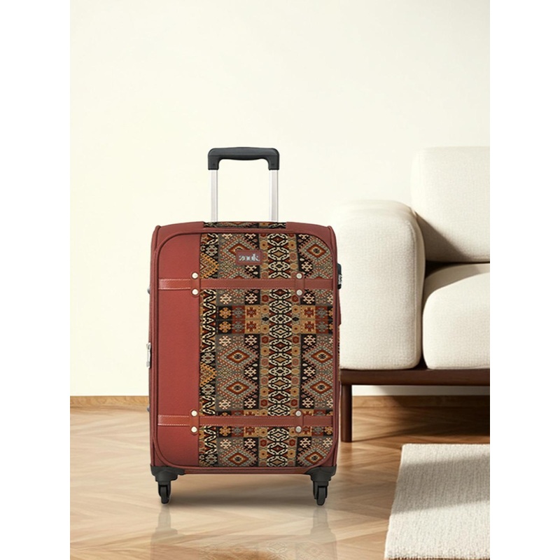 ZOUK Banaras Elegance Medium Saira Trolley Bag