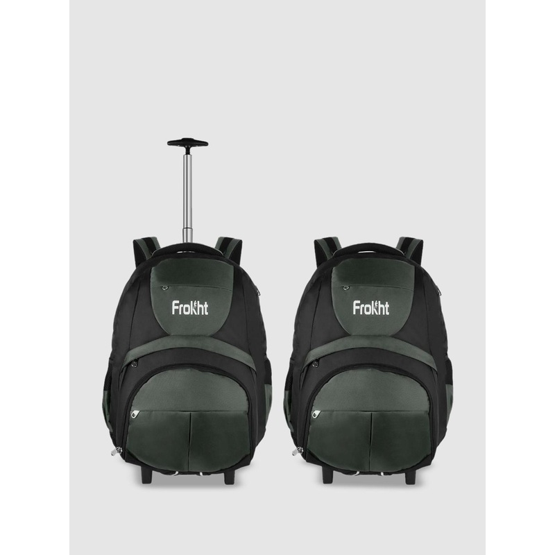Frokht Travel Laptop Backpack with Wheels