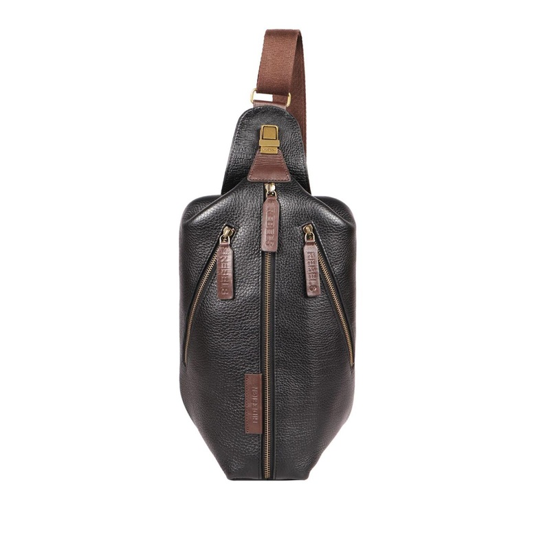 Hidesign Men Leather Crossbody Backpack