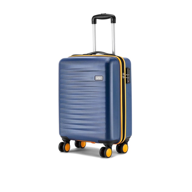 Safari Defender Textured Hard Sided Trolley Bag