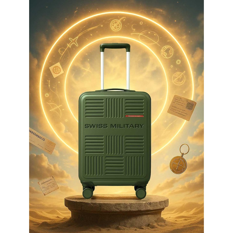 SWISS MILITARY Spectrakey Hard-Sided Cabin Trolley Bag