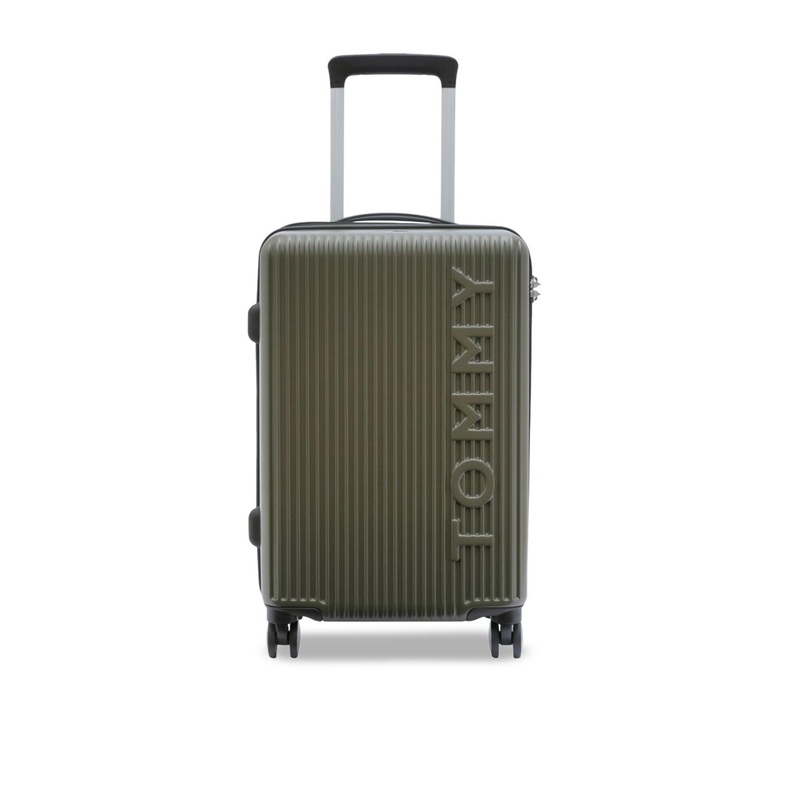 Tommy Hilfiger Empire Plus Textured Hard-Sided Cabin Trolley Bag