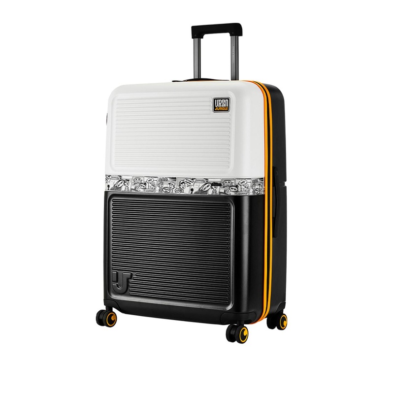 Urban Jungle By Safari Commic Hardside  Polycarbonate Trolley Suitcase Large