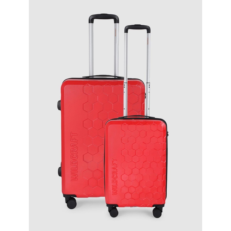 Wildcraft Set of 2 Pyxis Trolley Suitcases – Cabin & Medium