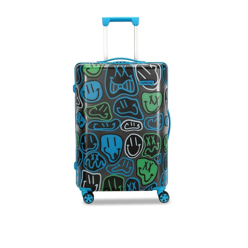 AMERICAN TOURISTER Swag-On Printed Hard-Sided Trolley Bag