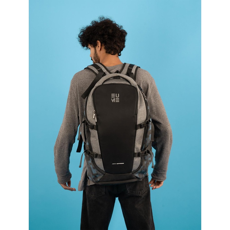 Brand Logo Printed Laptop Backpack With Built-in Massager Technology – 40 Ltrs