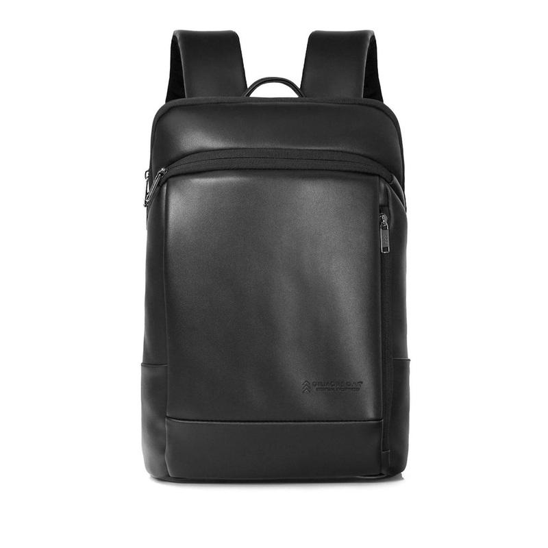 GILMORE OAK Unisex Textured 17L Slim Laptop Backpack