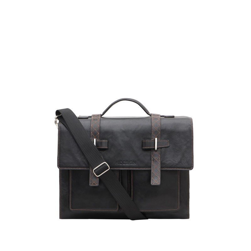 Hidesign Timbuktoo 05 Textured Leather Messenger Bag