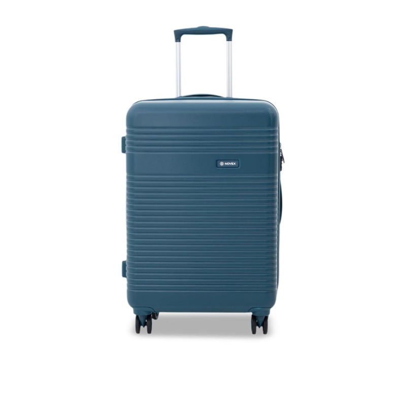 NOVEX Textured Hard -Sided Large Trolley Bag