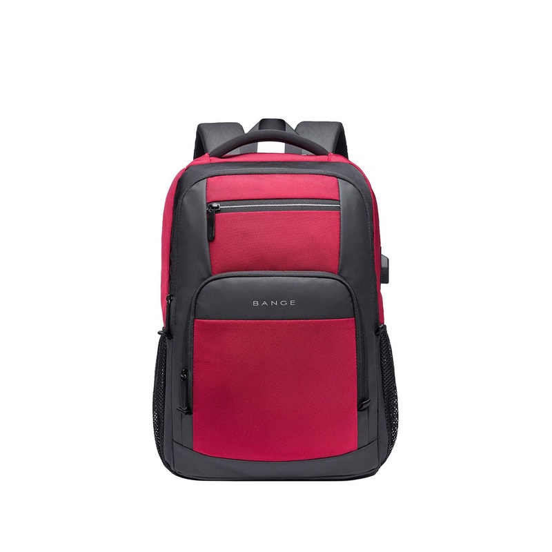 Red Lemon Unisex 15.6 Inch Smart Laptop Backpack Bag with USB Charging Port