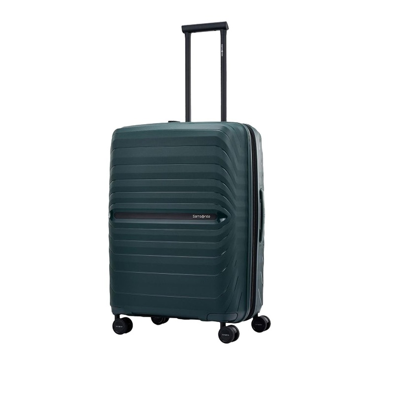 Samsonite Octolite Neo Green Expandable 68 Cms Medium Check-In Trolley Bag