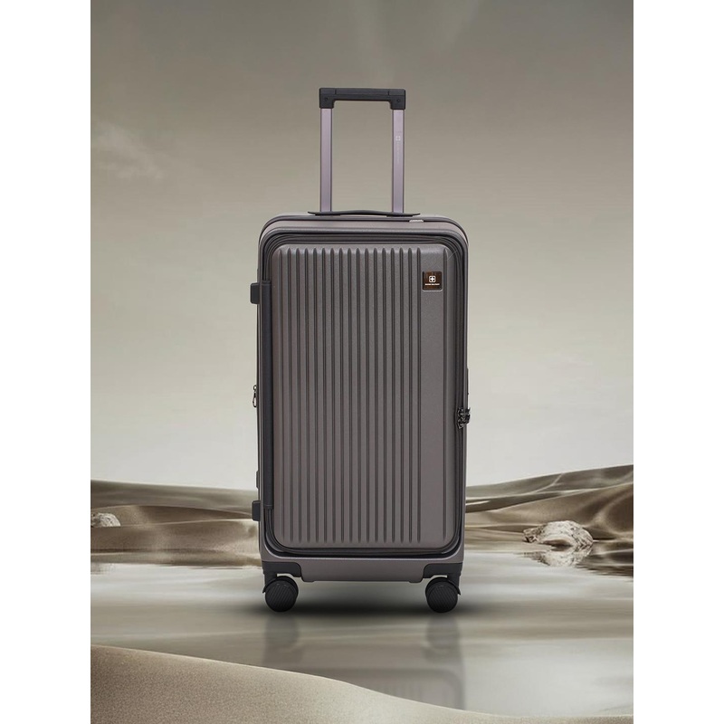 SWISS MILITARY JADE Hard Sided Large Trolley Bag