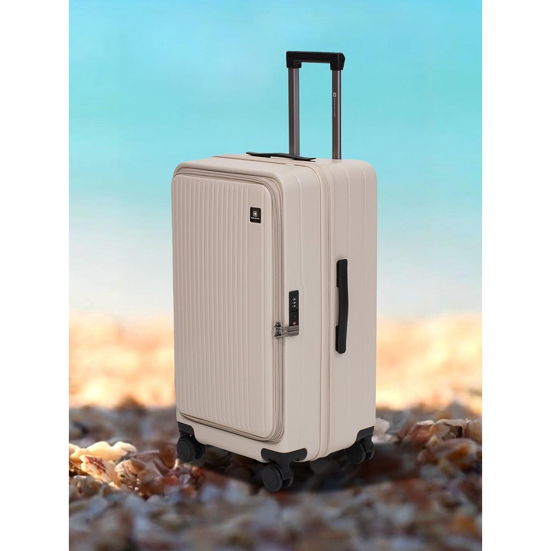 SWISS MILITARY JADE Hard Sided Medium Trolley Bag