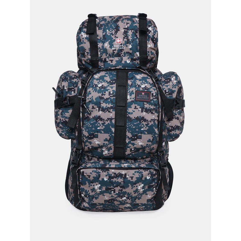 SWISS MILITARY Unisex WAVE Camouflage Rucksack Travel Backpack