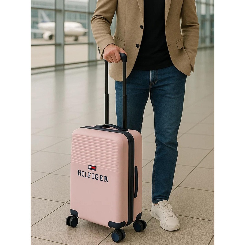 Tommy Hilfiger Mckinley Printed Hard-Sided Medium Trolley Bag