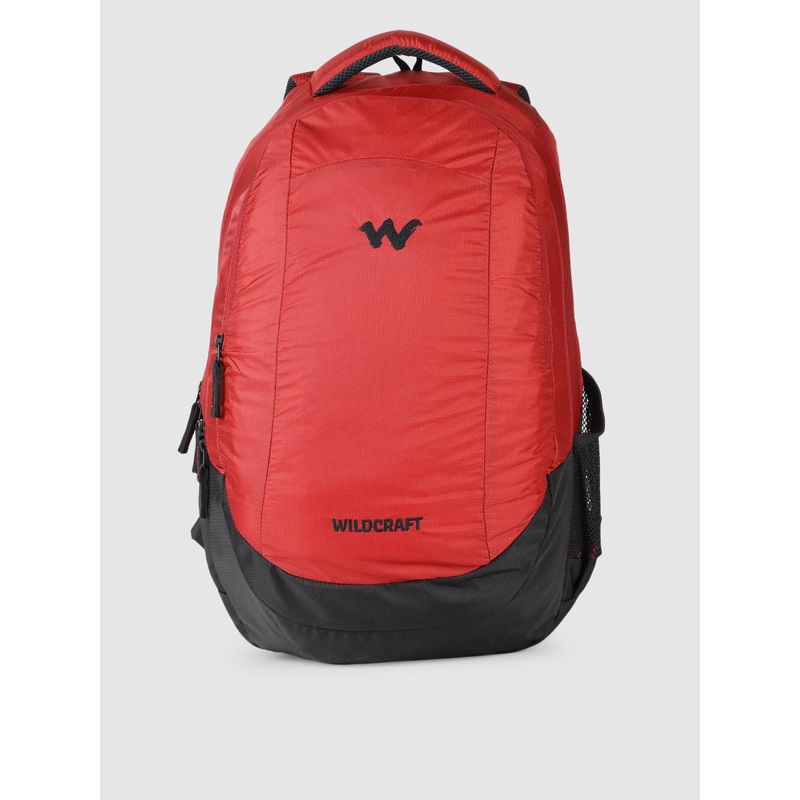 Wildcraft Unisex Red Peza Solid Backpack
