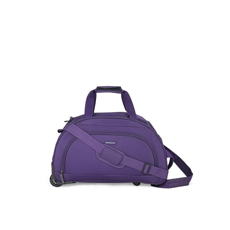 Aristocrat Padded Shoulder Strap Small Duffel Trolley Bag