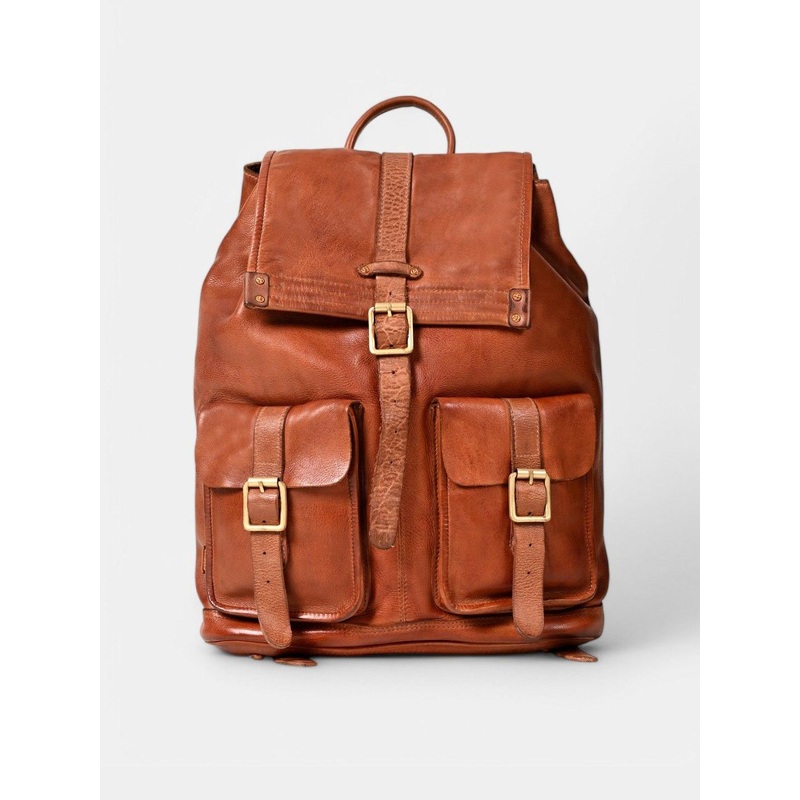 ART N VINTAGE Men Art N Vintage Samba Real Leather Backpack