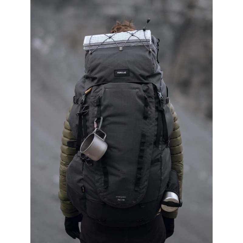 Decathlon FORCLAZ – Unisex Mt900 70L + 10L Expandable Symbium Trekking Rucksack