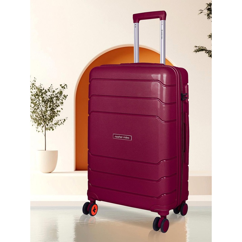 Nasher Miles Lisbon Patterned Hard-Sided Large Trolley Bag