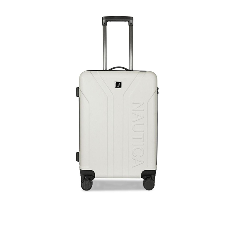 Nautica Hard-Sided 8-Wheel Spinner & Telescopic Handle  Cabin Trolley Suitcase