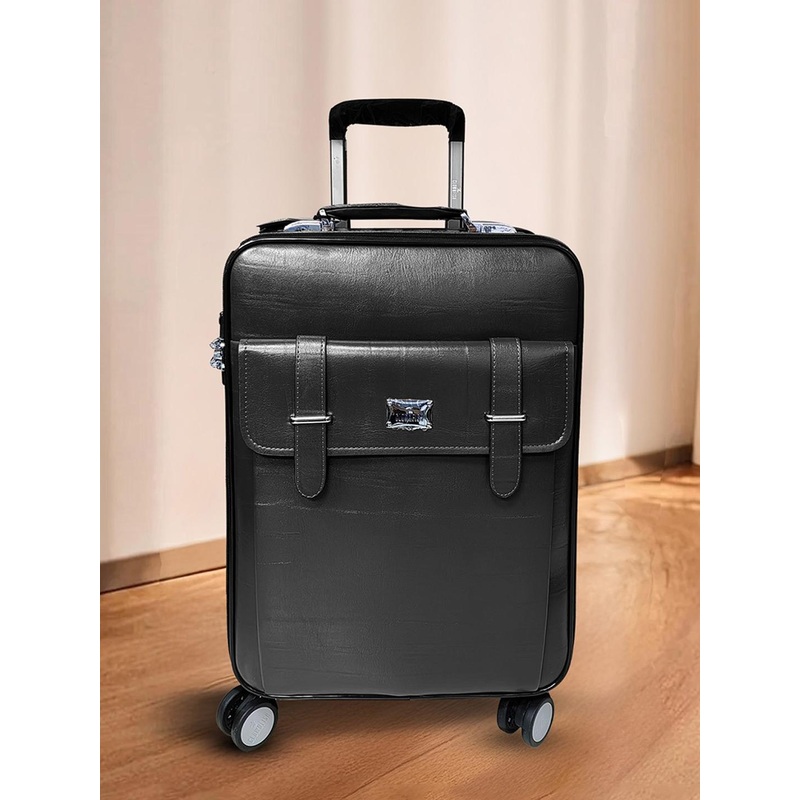 THE CLOWNFISH Elite Soft Sided Cabin Trolley Bag
