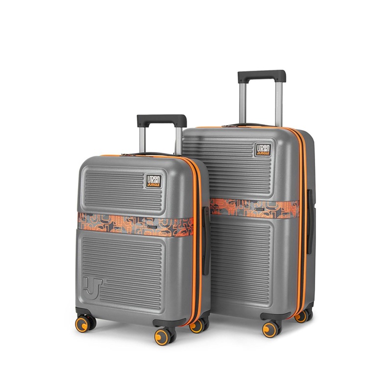 Urban Jungle By Safari Set of 2 Hardside Trolley Suitcases