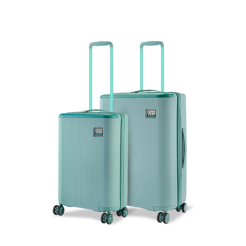 Urban Jungle By Safari Set Of 2 Light Weight Hardside Trolley Polycarboante Suitcase