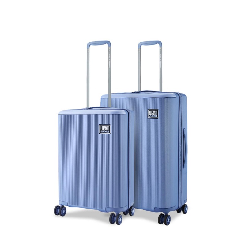 Urban Jungle By Safari Set of 2 Light Weight Hardside Trolley Suitcases