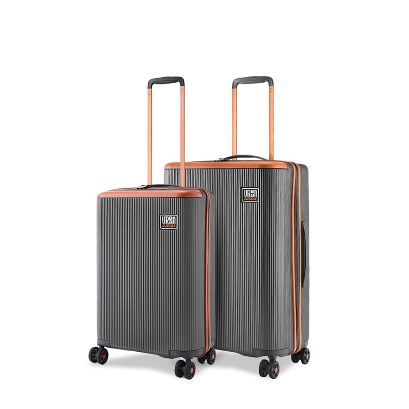 Urban Jungle Lumolite Set Of 2 By Safari Hardside Trolley Polycarboante Suitcase