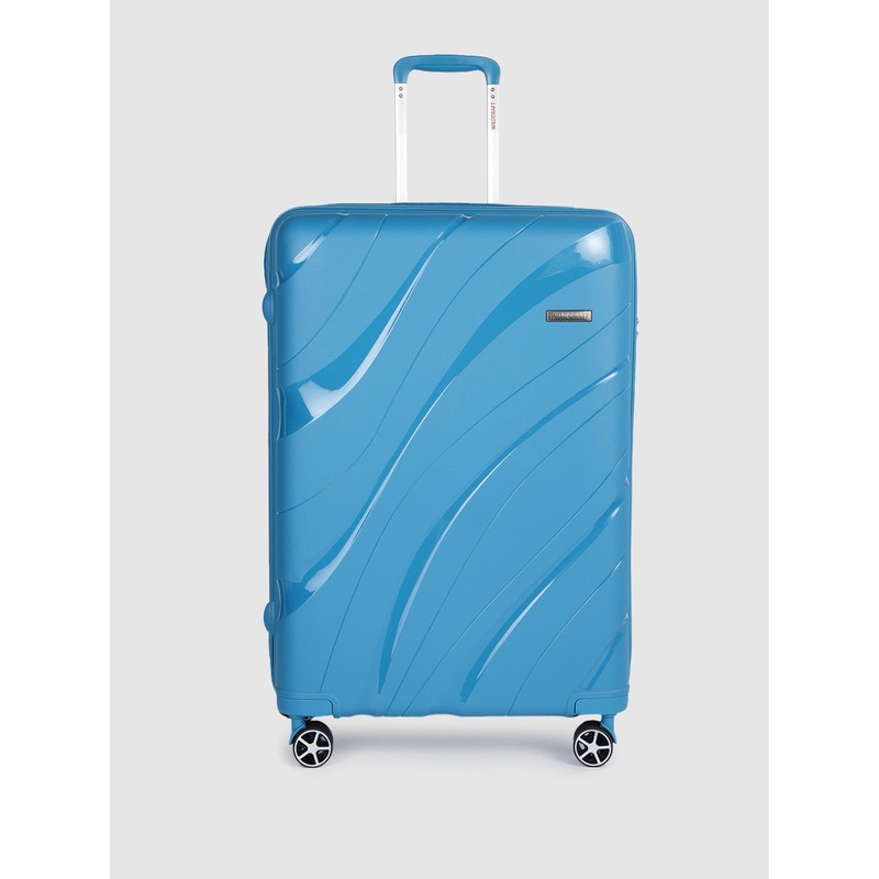 Wildcraft Agena Marine Textured Large Hard-Sided Trolley Bag
