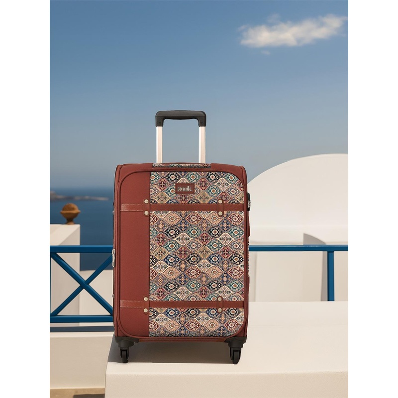 ZOUK Jammu Kaleen Cabin Saira Trolley Bag