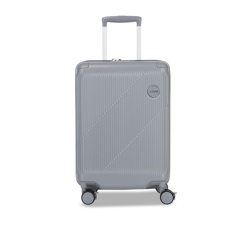 AMERICAN TOURISTER Unisex Textured Hard-Sided Water-Resistant Small Trolley Bag