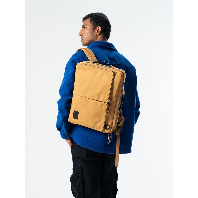 DailyObjects Amber Meridian Convertible Laptop Backpack Messenger Bag